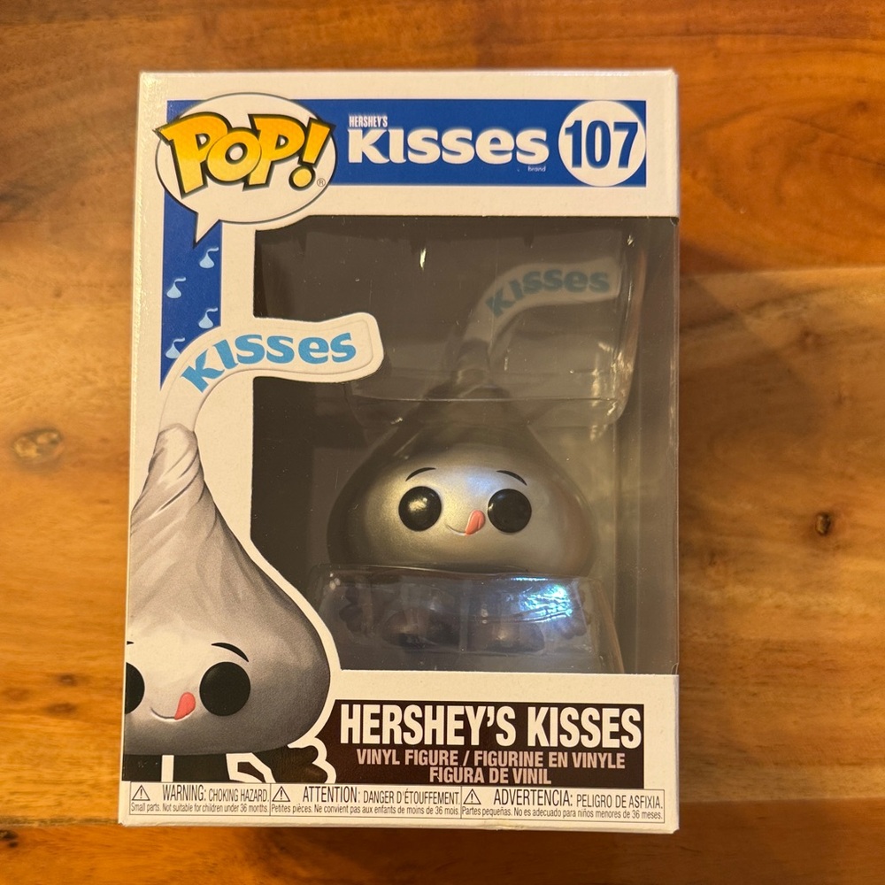 Funko Hershey's Kisses Silver and Blue Collectible